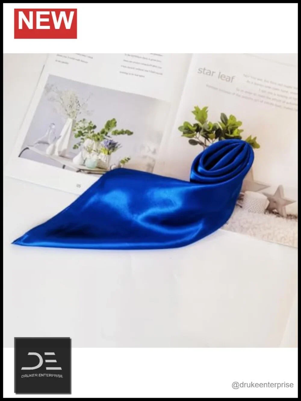 Satin Square Scarf Versatile Wrap Neck Scarf Halloween Costume Accessory